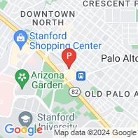 View Map of 87 Encina Avenue,Palo Alto,CA,94301